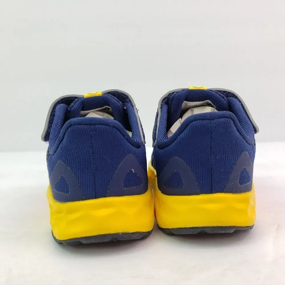 New Balance Fresh Foam Arishi v4 Baby Toddler Size 4c Wide Blue Red Sneaker Shoe